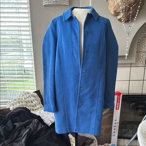 Blue united colors of Benetton coat Size 4